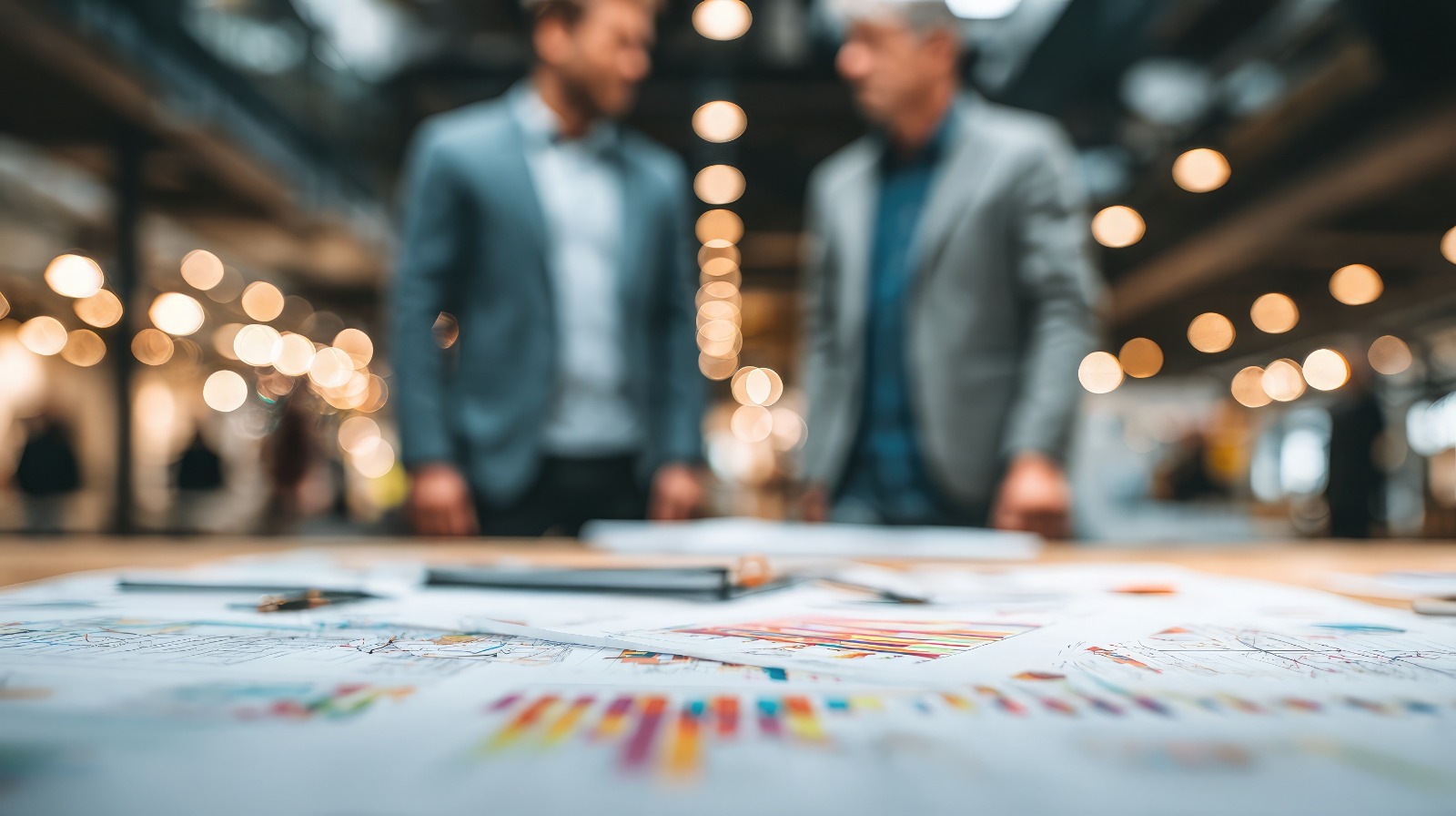 Modern business premises