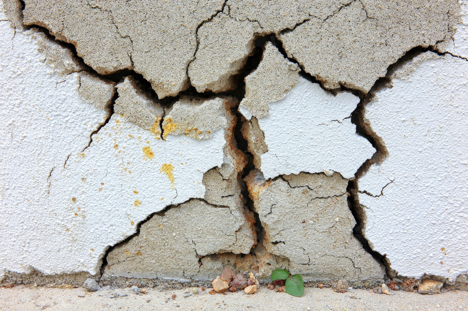 Structural engineer inspecting property foundations